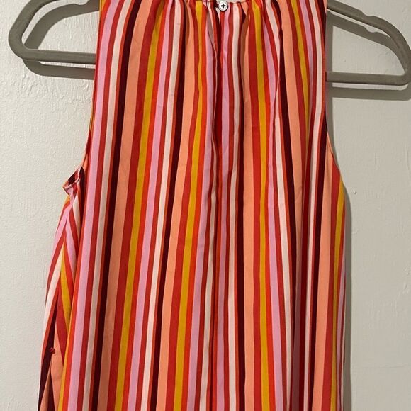 Loft long maxi dress multi color dress XS - Picture 2 of 7
